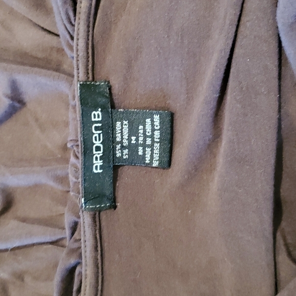 Arden B. Brown Ruffle Tie Cardigan *Medium - Picture 5 of 8